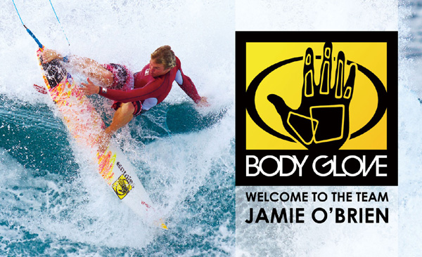 ジェイミー・オブライエンが「Body Glove」と契約！ | サーフィン